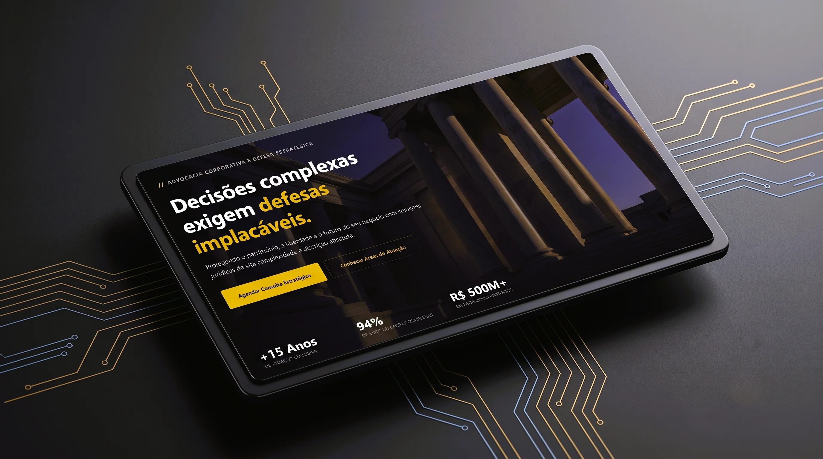 Advocacia Premium Asset Showcase