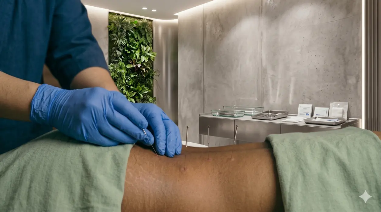 Aplicação de Dry Needling